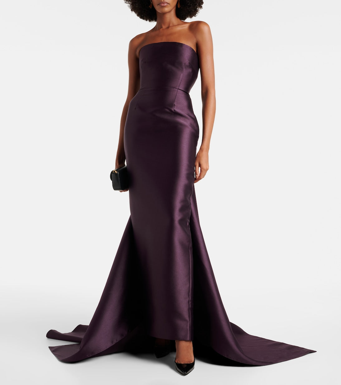 Solace London — Imani satin gown